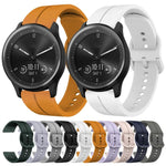 20mm Loop Silicone Watch Band, For Garmin Vivomove Sport, For Garmin Venu 2 Plus, For Garmin Approach S40, For Garmin Forerunner 158