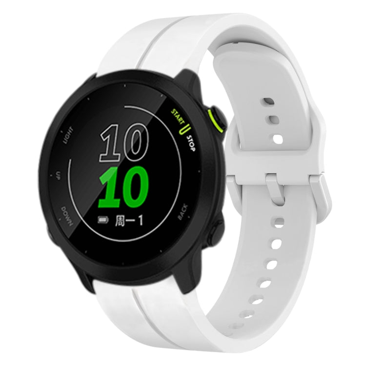 20mm Loop Silicone Watch Band, For Garmin Vivomove Sport, For Garmin Venu 2 Plus, For Garmin Approach S40, For Garmin Forerunner 158