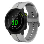20mm Loop Silicone Watch Band, For Garmin Vivomove Sport, For Garmin Venu 2 Plus, For Garmin Approach S40, For Garmin Forerunner 158