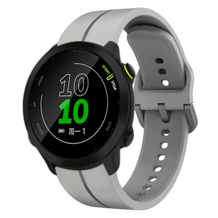 20mm Loop Silicone Watch Band, For Garmin Vivomove Sport, For Garmin Venu 2 Plus, For Garmin Approach S40, For Garmin Forerunner 158