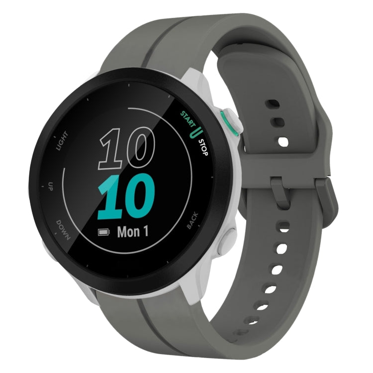 20mm Loop Silicone Watch Band, For Garmin Forerunner 55, For Garmin Venu, For Garmin Venu SQ, For Garminmove Luxe