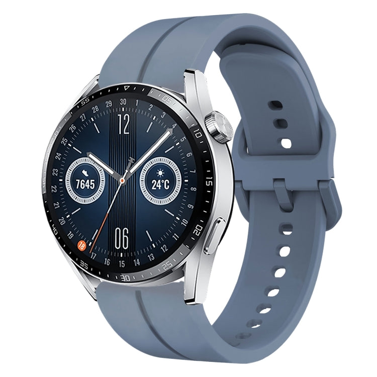 20mm Loop Silicone Watch Band, For Huawei Watch GT3 Pro 43mm, For Huawei Watch GT3 42mm, For Huawei Watch GT2 42mm, For Huawei Watch 2