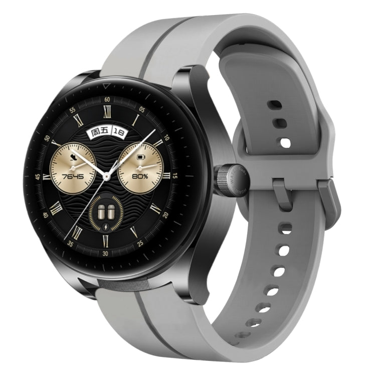 22mm Loop Silicone Watch Band, For Huawei Watch Buds, For Huawei Watch GT 3 SE, For Huawei Watch GT3 Pro 46mm, For Huawei Watch GT3 46mm