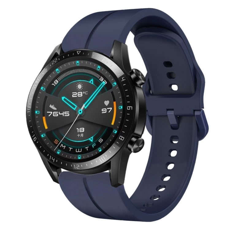 22mm Loop Silicone Watch Band, For Huawei GT2 Pro, For Huawei Watch GT 2E, For Huawei GT2 46mm, For Honor Watch GS 3