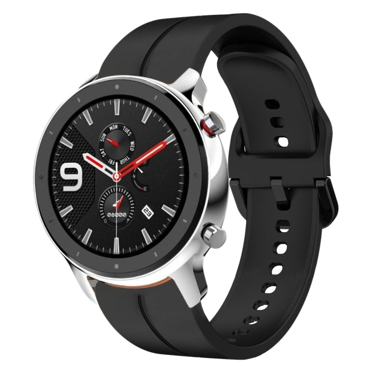 22mm  Loop Silicone Watch Band, For Amazfit GTR 4, For Amazfit GTR 4 Pro, For Amazfit GTR 3, For Amazfit GTR 3 Pro
