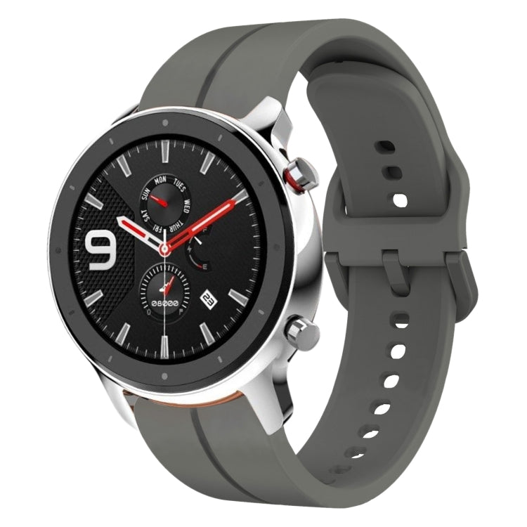 22mm  Loop Silicone Watch Band, For Amazfit GTR 4, For Amazfit GTR 4 Pro, For Amazfit GTR 3, For Amazfit GTR 3 Pro