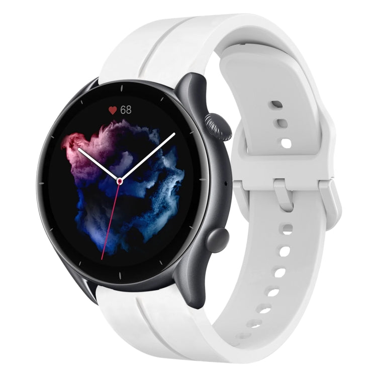 22mm  Loop Silicone Watch Band, For Amazfit GTR 4, For Amazfit GTR 4 Pro, For Amazfit GTR 3, For Amazfit GTR 3 Pro