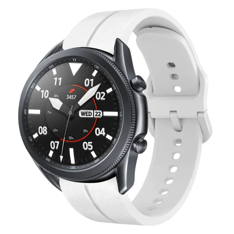 22mm 루프 실리콘 시계 밴드, Samsung Galaxy Watch3 45mm용, Samsung Galaxy Watch 46mm용, Samsung Gear S3 Classic용, Samsung Gear S3 Frontier용