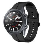 22mm 루프 실리콘 시계 밴드, Samsung Galaxy Watch3 45mm용, Samsung Galaxy Watch 46mm용, Samsung Gear S3 Classic용, Samsung Gear S3 Frontier용