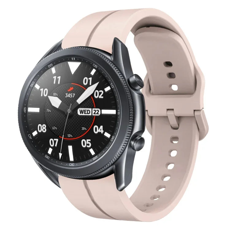 22mm 루프 실리콘 시계 밴드, Samsung Galaxy Watch3 45mm용, Samsung Galaxy Watch 46mm용, Samsung Gear S3 Classic용, Samsung Gear S3 Frontier용