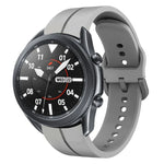 22mm 루프 실리콘 시계 밴드, Samsung Galaxy Watch3 45mm용, Samsung Galaxy Watch 46mm용, Samsung Gear S3 Classic용, Samsung Gear S3 Frontier용