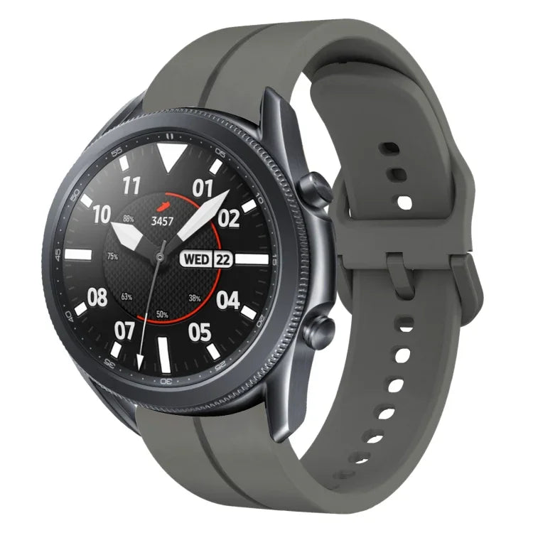 22mm 루프 실리콘 시계 밴드, Samsung Galaxy Watch3 45mm용, Samsung Galaxy Watch 46mm용, Samsung Gear S3 Classic용, Samsung Gear S3 Frontier용