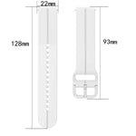22mm 루프 실리콘 시계 밴드, Samsung Galaxy Watch3 45mm용, Samsung Galaxy Watch 46mm용, Samsung Gear S3 Classic용, Samsung Gear S3 Frontier용