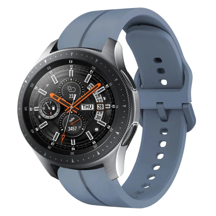 22mm 루프 실리콘 시계 밴드, Samsung Galaxy Watch3 45mm용, Samsung Galaxy Watch 46mm용, Samsung Gear S3 Classic용, Samsung Gear S3 Frontier용