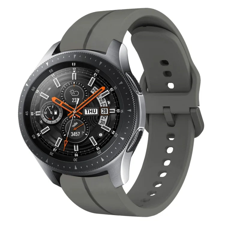 22mm 루프 실리콘 시계 밴드, Samsung Galaxy Watch3 45mm용, Samsung Galaxy Watch 46mm용, Samsung Gear S3 Classic용, Samsung Gear S3 Frontier용