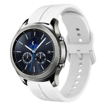 22mm 루프 실리콘 시계 밴드, Samsung Galaxy Watch3 45mm용, Samsung Galaxy Watch 46mm용, Samsung Gear S3 Classic용, Samsung Gear S3 Frontier용