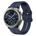 22mm 루프 실리콘 시계 밴드, Samsung Galaxy Watch3 45mm용, Samsung Galaxy Watch 46mm용, Samsung Gear S3 Classic용, Samsung Gear S3 Frontier용