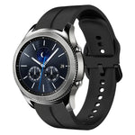 22mm 루프 실리콘 시계 밴드, Samsung Galaxy Watch3 45mm용, Samsung Galaxy Watch 46mm용, Samsung Gear S3 Classic용, Samsung Gear S3 Frontier용