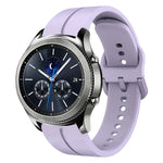 22mm 루프 실리콘 시계 밴드, Samsung Galaxy Watch3 45mm용, Samsung Galaxy Watch 46mm용, Samsung Gear S3 Classic용, Samsung Gear S3 Frontier용