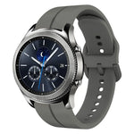 22mm 루프 실리콘 시계 밴드, Samsung Galaxy Watch3 45mm용, Samsung Galaxy Watch 46mm용, Samsung Gear S3 Classic용, Samsung Gear S3 Frontier용