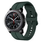 22mm 루프 실리콘 시계 밴드, Samsung Galaxy Watch3 45mm용, Samsung Galaxy Watch 46mm용, Samsung Gear S3 Classic용, Samsung Gear S3 Frontier용