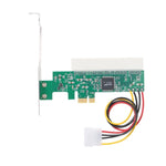 PCI-E to PCI 어댑터 카드 컨버터, 4핀 전원 공급 포함, PCI-E to PCI