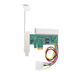 PCI-E to PCI 어댑터 카드 컨버터, 4핀 전원 공급 포함, PCI-E to PCI