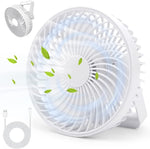 다기능 LED 충전식 야외 휴대용 텐트 캠핑 선풍기, 블랙, 화이트