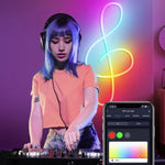 NH021 방수 3m TUYA WIFI 음악 동기화 RGB 네온 로프 라이트, NH021