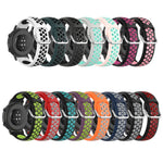 20mm Perforated Breathable Sports Silicone Watch Band, For Amazfit GTS 4, For Amazfit GTS 3, For Amazfit GTS 2E