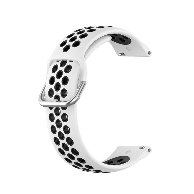20mm Perforated Breathable Sports Silicone Watch Band, For Garmin Vivoactive3 Music, For Garmin Venu 2 Plus, For Garmin Approach S40