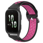 20mm Perforated Breathable Sports Silicone Watch Band, For Garmin Forerunner 645 Music, For Garmin Forerunner Sq2, For Garmin Forerunner Sq2 Music