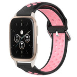 20mm Perforated Breathable Sports Silicone Watch Band, For Garmin Forerunner 645 Music, For Garmin Forerunner Sq2, For Garmin Forerunner Sq2 Music