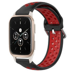 20mm Perforated Breathable Sports Silicone Watch Band, For Garmin Forerunner 645 Music, For Garmin Forerunner Sq2, For Garmin Forerunner Sq2 Music