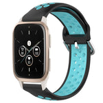 20mm Perforated Breathable Sports Silicone Watch Band, For Garmin Forerunner 645 Music, For Garmin Forerunner Sq2, For Garmin Forerunner Sq2 Music