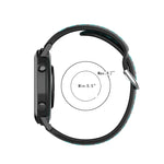 22mm Perforated Breathable Sports Silicone Watch Band, For Huawei Watch GT3 SE, For Huawei Watch GT3 Pro 46mm, For Huawei Watch Buds