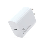 NORTHJO NOPD2501 PD 25W USB-C / Type-C 싱글 포트 고속 충전기, 미국 플러그, 유럽 플러그, 영국 플러그, 호주 플러그