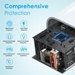 NORTHJO NOPD2501 PD 25W USB-C / Type-C 싱글 포트 고속 충전기, 미국 플러그, 유럽 플러그, 영국 플러그, 호주 플러그