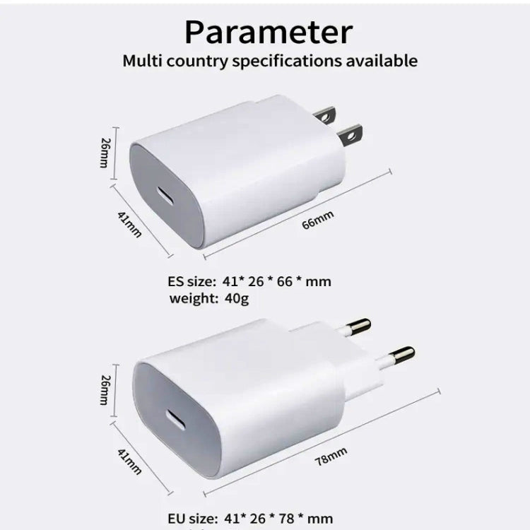 TA800 PD / PPS 25W 타입-C 포트 삼성용 충전기, US 플러그, US 플러그