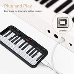 1m 8핀 to USB-B MIDI 케이블 iPad / iPhone용, 8핀