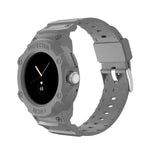 Google Pixel Watch JUNSUNMAY 일체형 TPU 조절 가능한 탄성 시계줄