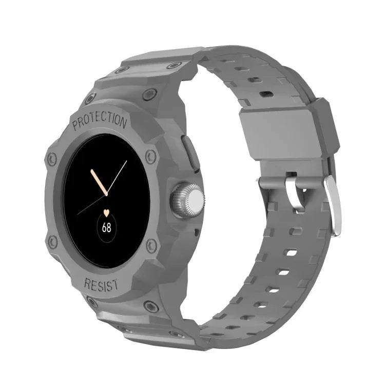 Google Pixel Watch JUNSUNMAY 일체형 TPU 조절 가능한 탄성 시계줄