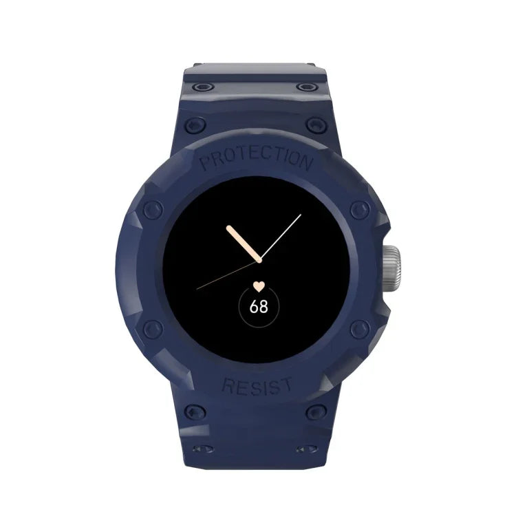 Google Pixel Watch JUNSUNMAY 일체형 TPU 조절 가능한 탄성 시계줄