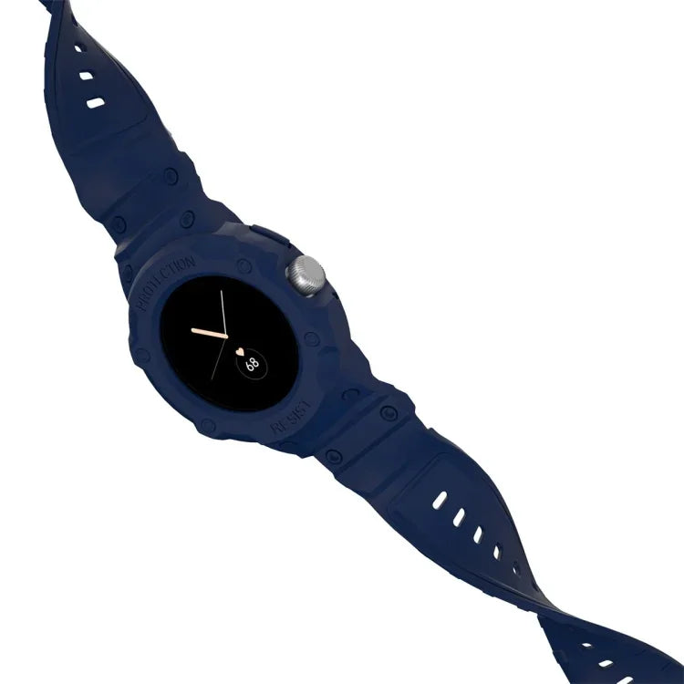 Google Pixel Watch JUNSUNMAY 일체형 TPU 조절 가능한 탄성 시계줄