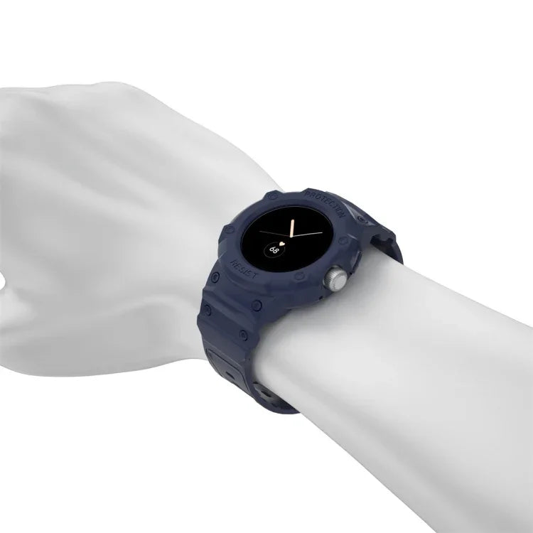 Google Pixel Watch JUNSUNMAY 일체형 TPU 조절 가능한 탄성 시계줄