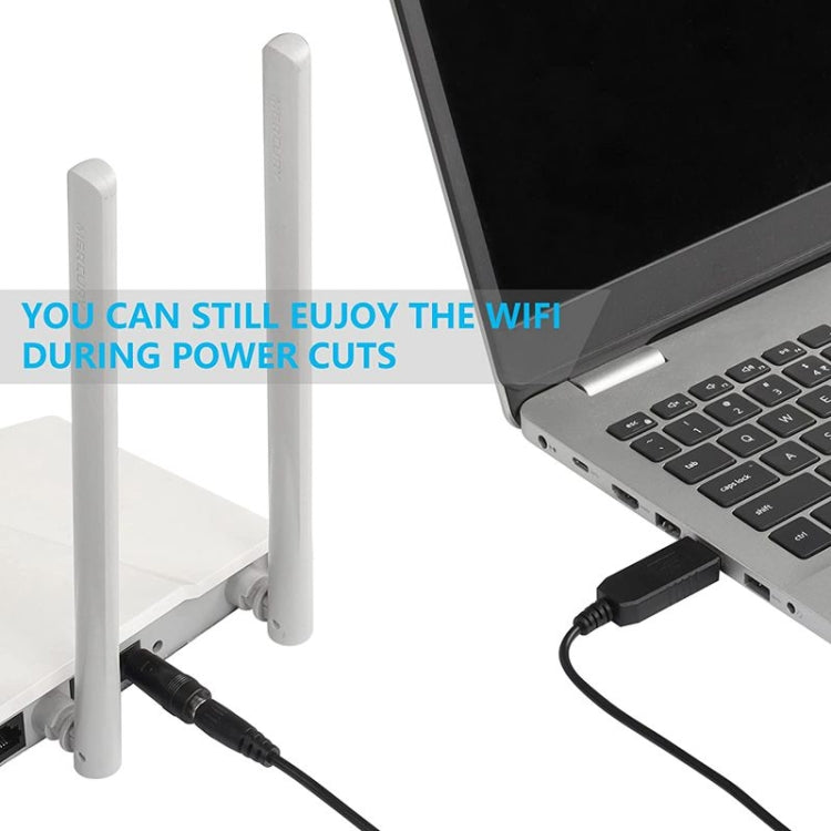 USB DC 5V to 12V 설정 케이블 컨버터 어댑터, DC 5V to 12V