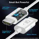 무선 HDMI 송수신기 키트, HDMI 무선 확장기 어댑터, 1080P 60fps 비디오 오디오 PC, 노트북, 카메라에서 HDTV/프로젝터로 투사