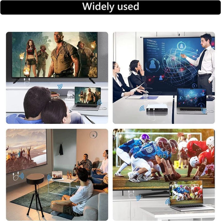 무선 HDMI 송수신기 키트, HDMI 무선 확장기 어댑터, 1080P 60fps 비디오 오디오 PC, 노트북, 카메라에서 HDTV/프로젝터로 투사