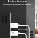 무선 HDMI 송수신기 키트, HDMI 무선 확장기 어댑터, 1080P 60fps 비디오 오디오 PC, 노트북, 카메라에서 HDTV/프로젝터로 투사