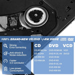 BT638 노트북 데스크탑 외장 USB 3.0 휴대용 CD 플레이어 CD-RW 광학 드라이브 버너, BT638
